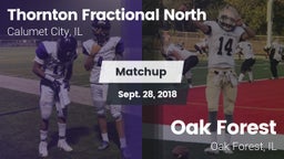 Matchup: Thornton Fractional  vs. Oak Forest  2018