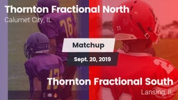 Matchup: Thornton Fractional  vs. Thornton Fractional South  2019
