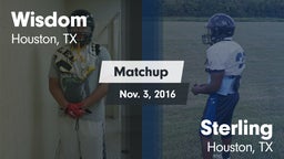 Matchup: Lee vs. Sterling  2016