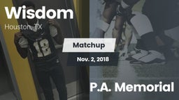 Matchup: Lee vs. P.A. Memorial 2018