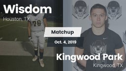 Matchup: Lee vs. Kingwood Park  2019