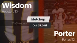 Matchup: Lee vs. Porter  2019