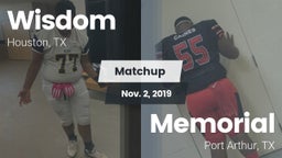 Matchup: Lee vs. Memorial  2019