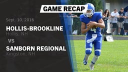 Recap: Hollis-Brookline  vs. Sanborn Regional  2016
