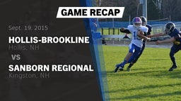 Recap: Hollis-Brookline  vs. Sanborn Regional  2015