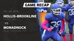Recap: Hollis-Brookline  vs. Monadnock  2015