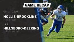 Recap: Hollis-Brookline  vs. Hillsboro-Deering  2016