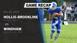 Recap: Hollis-Brookline  vs. Windham  2016