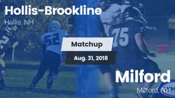 Matchup: Hollis-Brookline vs. Milford  2018