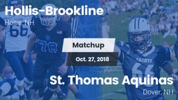 Matchup: Hollis-Brookline vs. St. Thomas Aquinas  2018