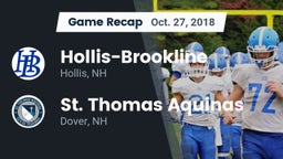 Recap: Hollis-Brookline  vs. St. Thomas Aquinas  2018