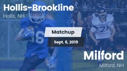 Matchup: Hollis-Brookline vs. Milford  2019