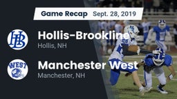 Recap: Hollis-Brookline  vs. Manchester West  2019