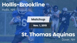 Matchup: Hollis-Brookline vs. St. Thomas Aquinas  2019