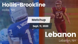 Matchup: Hollis-Brookline vs. Lebanon  2020