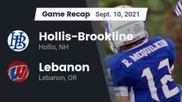 Recap: Hollis-Brookline  vs. Lebanon  2021