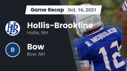 Recap: Hollis-Brookline  vs. Bow  2021