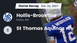 Recap: Hollis-Brookline  vs. St Thomas Aquinas nh 2021