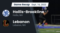 Recap: Hollis-Brookline  vs. Lebanon  2022