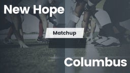 Matchup: New Hope vs. Columbus  2016