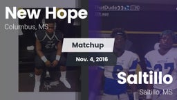 Matchup: New Hope vs. Saltillo  2016
