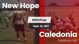 Matchup: New Hope vs. Caledonia  2017