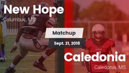 Matchup: New Hope vs. Caledonia  2018