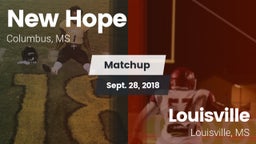 Matchup: New Hope vs. Louisville  2018
