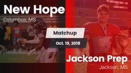 Matchup: New Hope vs. Jackson Prep  2018