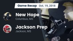 Recap: New Hope  vs. Jackson Prep  2018