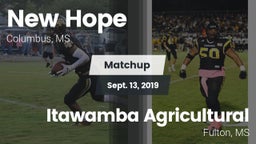Matchup: New Hope vs. Itawamba Agricultural  2019