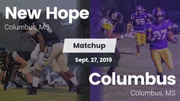 Matchup: New Hope vs. Columbus  2019