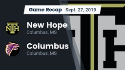Recap: New Hope  vs. Columbus  2019