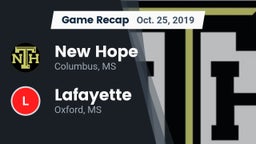 Recap: New Hope  vs. Lafayette  2019