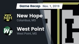 Recap: New Hope  vs. West Point  2019