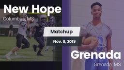 Matchup: New Hope vs. Grenada  2019