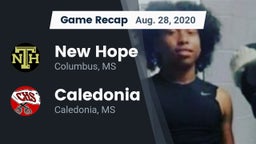 Recap: New Hope  vs. Caledonia  2020