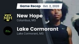 Recap: New Hope  vs. Lake Cormorant  2020