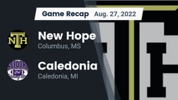 Recap: New Hope  vs. Caledonia  2022