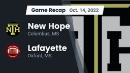 Recap: New Hope  vs. Lafayette  2022