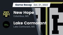 Recap: New Hope  vs. Lake Cormorant  2022