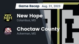 Recap: New Hope  vs. Choctaw County  2023