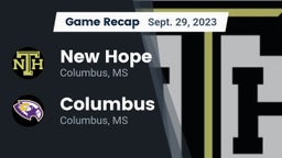 Recap: New Hope  vs. Columbus  2023