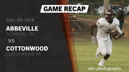 Recap: Abbeville  vs. Cottonwood  2016