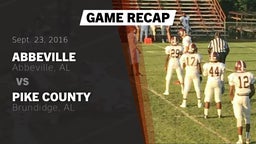 Recap: Abbeville  vs. Pike County  2016