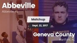 Matchup: Abbeville vs. Geneva County  2017