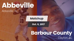 Matchup: Abbeville vs. Barbour County  2017
