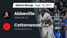 Recap: Abbeville  vs. Cottonwood  2017
