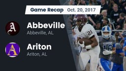 Recap: Abbeville  vs. Ariton  2017