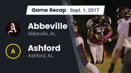 Recap: Abbeville  vs. Ashford  2017